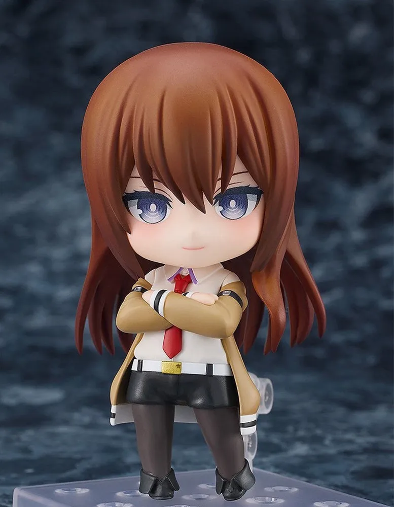 Figura de ação # 2521 Steins Gate Anime Figura Kurisu Makise Amane Suzuha/Shiina Mayuri Estatueta Modelo Colecionável Boneca Brinquedos Presente