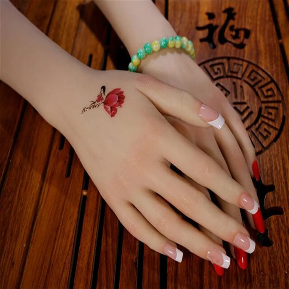 

Real Feamle Hand Mannequin for Women, Body Manicure Props, Jewelry Model Art, Can Be Positioned, Finger, S4, C736, 33cm