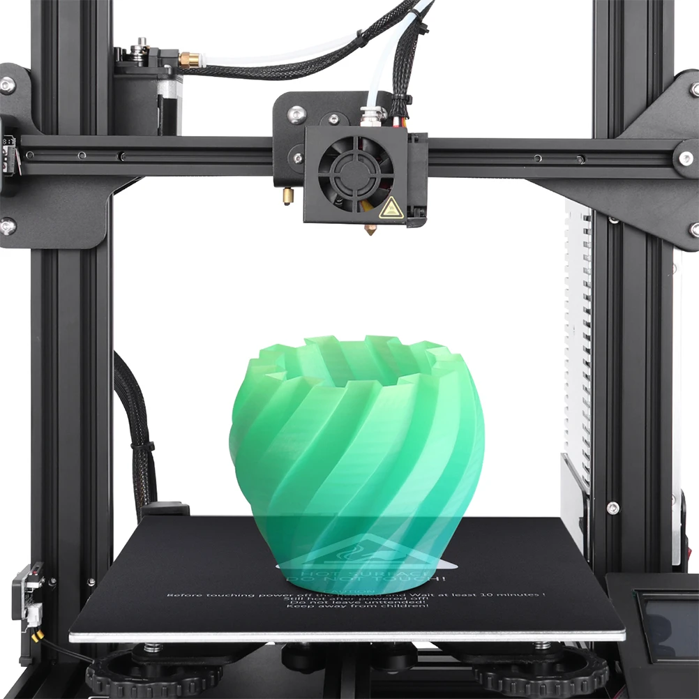 

Flat Heat Resistant 3D Printer Platform Sticker Hot Bed Aluminum Plate PC Long Term Durable Frosted Surface Multipurpose Easy