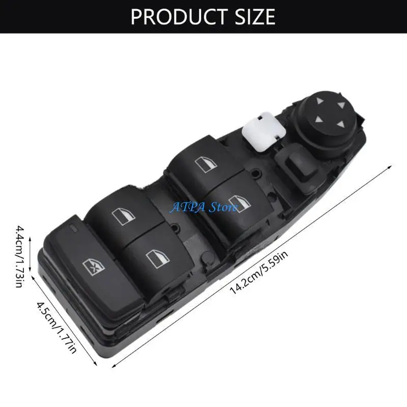 U13Cรถไฟฟ้าแผงควบคุมหน้าต่างกระจกประตูLiftปุ่มลิฟท์Controllerสวิทช์ติดตั้งง่ายสำหรับ 61319208108