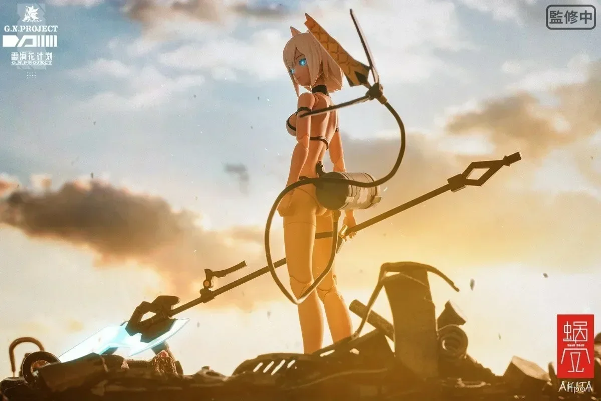 

New 1/12 Original Snail Shell WOLF-001 Action Figures G.N.PROJECT Water Wolf Swimsuit Ver. Model Figurine Statue Toys In Stock