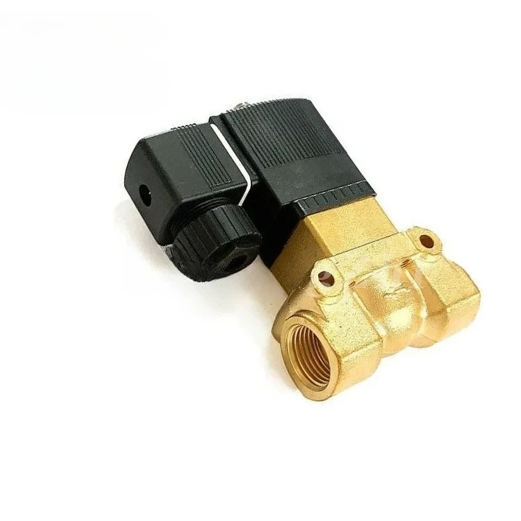 644007701 Solenoid Valve for Boge Compressor 1-14Bar 60Hz 220V 1/2 4