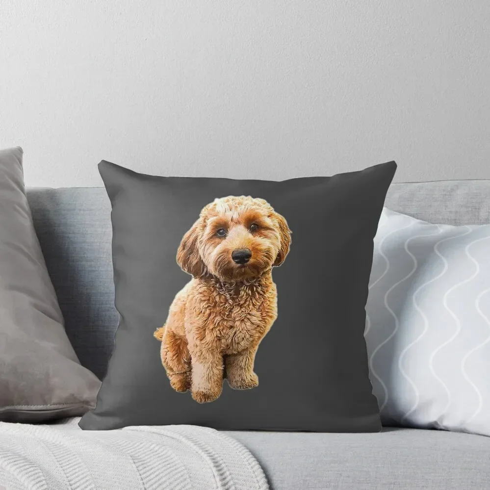 

Goldendoodle Puppy Dog Labradoodle Poodle mix x Throw Pillow Luxury Pillow Case Plaid Sofa Christmas Pillow Covers