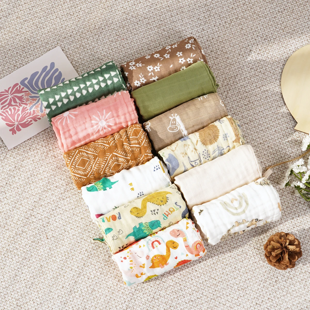 elinfant-lot-de-10-lingettes-en-mousseline-de-coton-pour-bebe-longues-serviettes-de-bavage-pour-nouveau-ne-serviettes-de-toilette-pour-la-maternelle-articles-pour-bebe