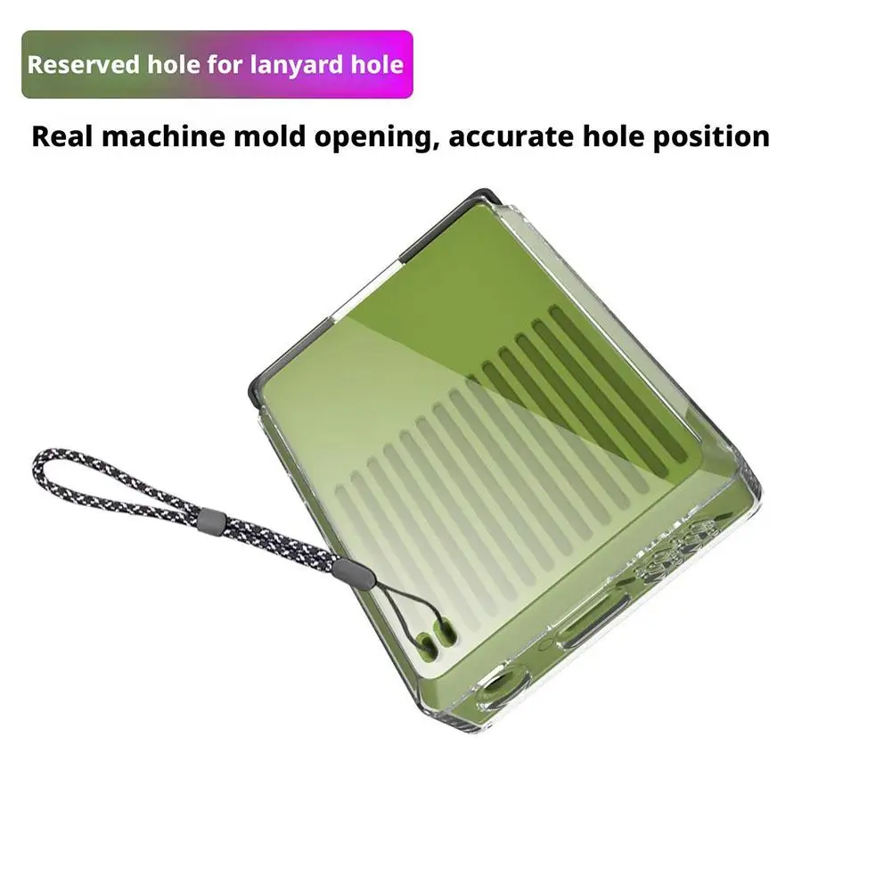 

TPU Palm Case Protective Case For GKD Pixle 2 High Transparency Anti-drop Game Console Protective Cover N9G2