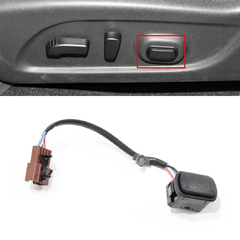 Car Front Left Driver Side Seat Lumbar Adjustment Button Switch For Nissan Altima Murano Maxima Sentra Armada Rogue