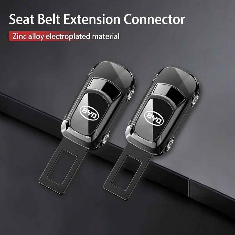 

Car Seat Belt Clip Extender Safety Seatbelt Lock Buckle Plug Accessories For BYD Shark 6 F3 I3 F0 F6 S6 E2 S8 E5 E6 G3 G6 L3 S7