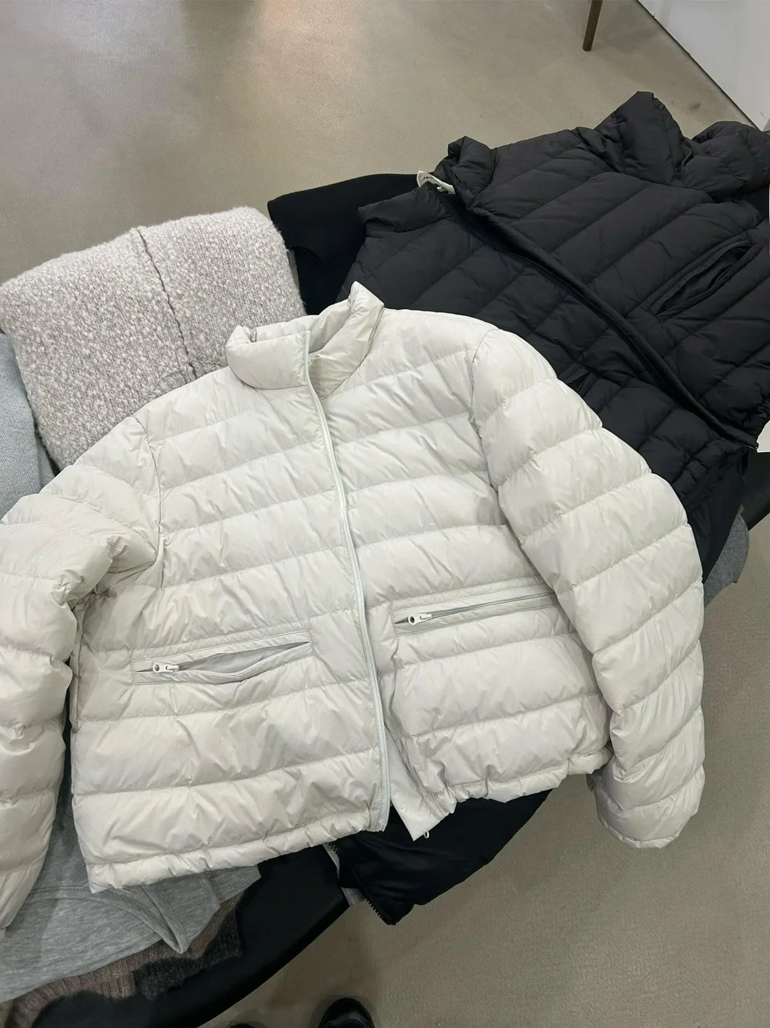 

Casual Collar Thickened Short Cotton Jacket Women's Fashionable Korean Style Color Versatile Winter Outerwear