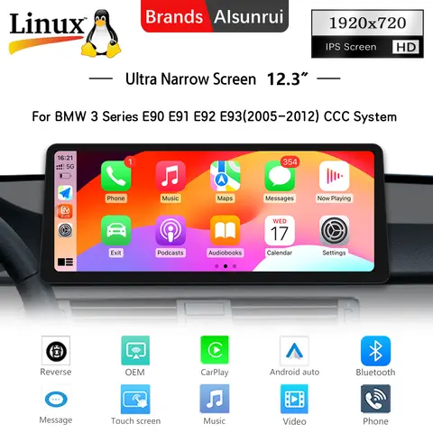 10 best sales bmw e90 screen upgrade - №6