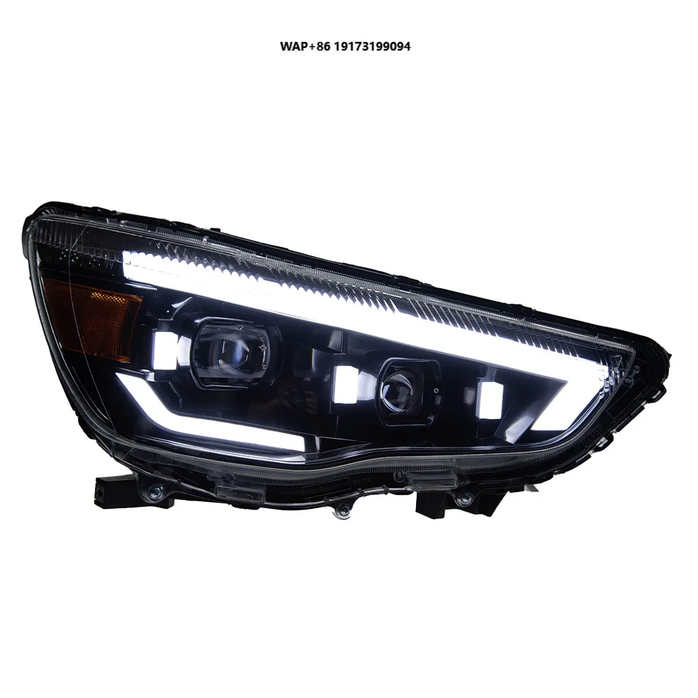 

Head Lamp for ASX LED Headlight 2013-2019 Headlights ASX DRL Turn Signal High Beam Angel Eye Projector Lens