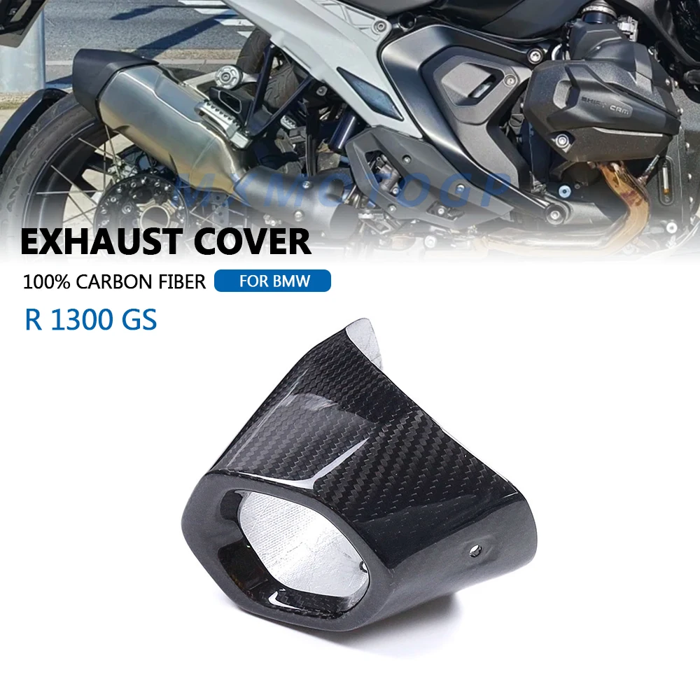 

For BMW R1300GS R 1300 GS 2024 2025 100% Carbon Fiber Exhaust Cover Fairings Motorcycle Accessories