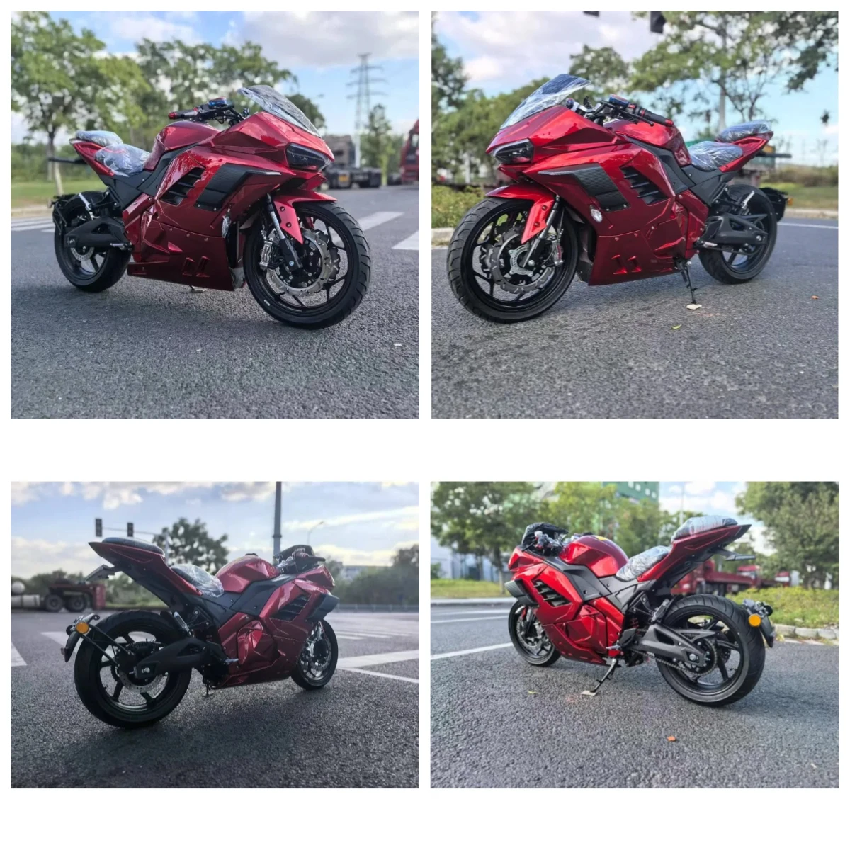 

2025 Новейший HY Дешевый Электрический Гоночный Мотоцикл 3000 Вт Центральный Двигатель Настраиваемый Для Скоростей Мотоцикл 110 км/ч