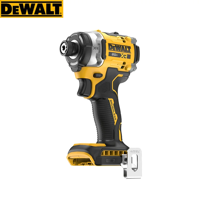 DEWALT DCF860N 20V Cordless Impact Driver 282NM Electric Drill  Brushless Motor 3800RPM Rechargable Drill Driver Power Tools