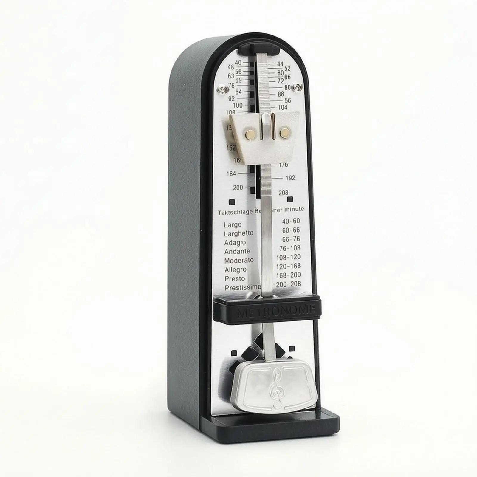 Compact Tabletop Musical Metronome Weighted Pendulum Beat Controller for Music Instrument Practice
