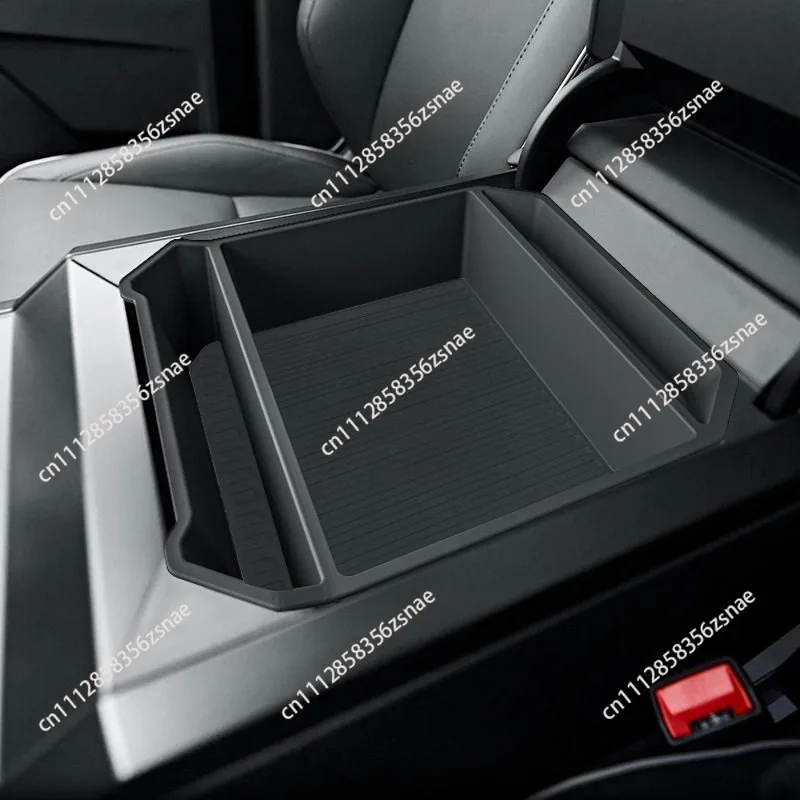Suitable for Tesla cybertruck cybertruck central control armrest box storage box car collection