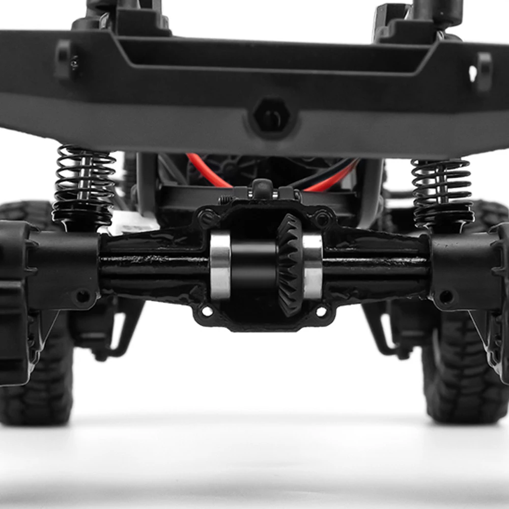 YEAHRUN 40CR Stalen As Gear 24 T + 12 T voor FMS FCX18 1/18 FCX24 1/24 RC Auto Upgrade onderdelen