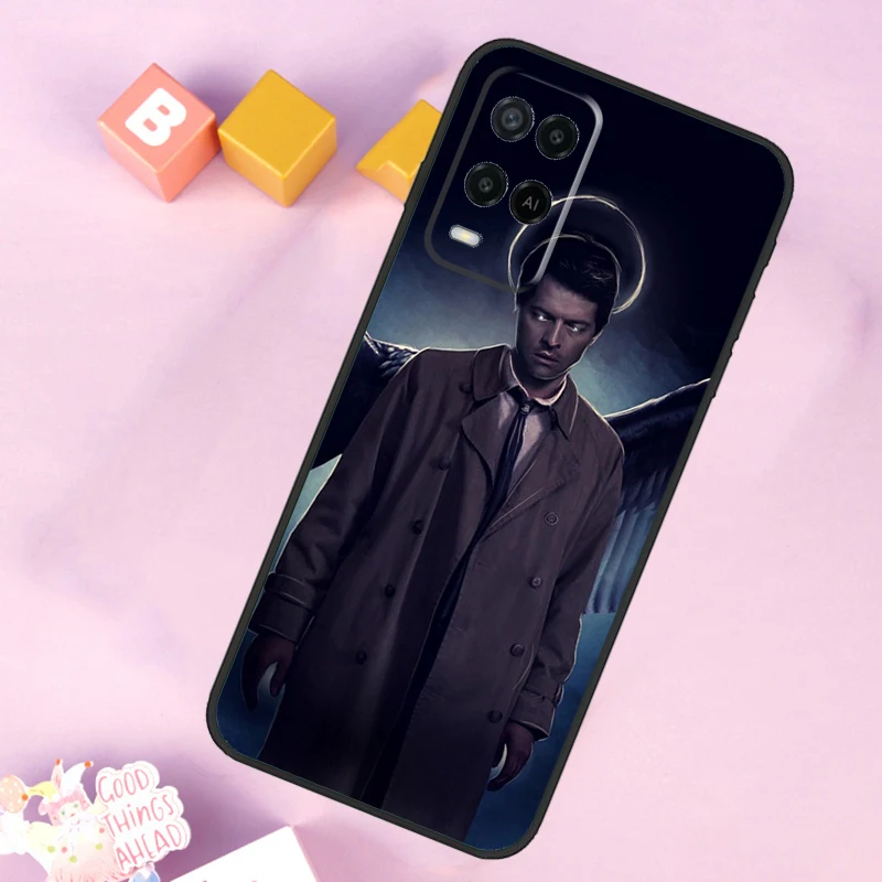 Angel Castiel خارق للطبيعة ل ممن لهم A54 A74 A94 A40 A60 A80 A18 A38 A58 A78 A98 A96 A76 A16 A15 A17 A57 A5 A6 Pro #3