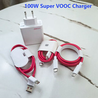 For OnePlus 100W EU Charger SuperVooc Dual Ports 1A1C Fast Charge Power Adapter 12A PD Cable For 1+ 13 12 11 Ace 5 3 2 Pro Nord4