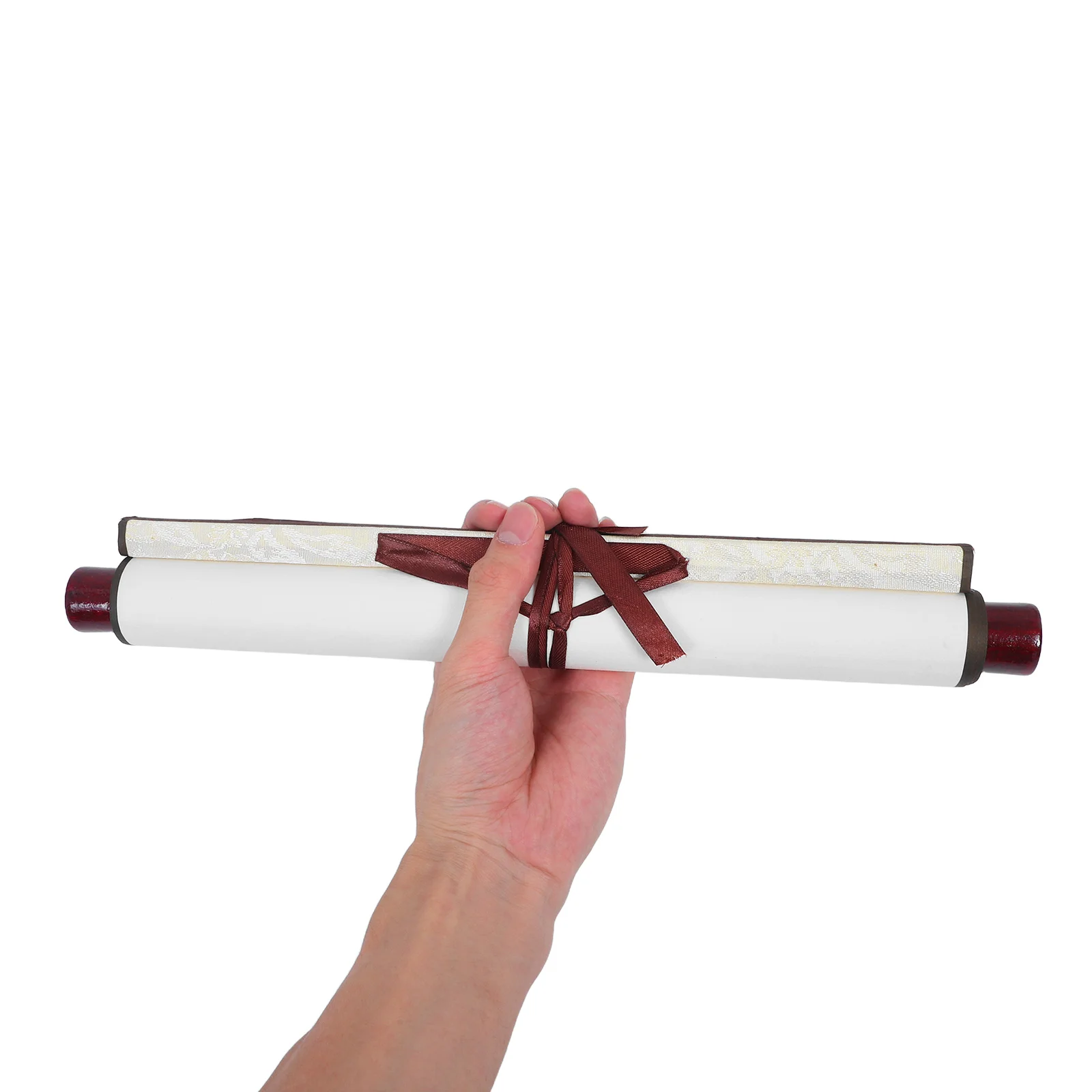 3Pcs Chinese Calligraphy Paper Writing Scroll Blank Hanging Scroll for Painting Practicing Aged Parchment Art Paper