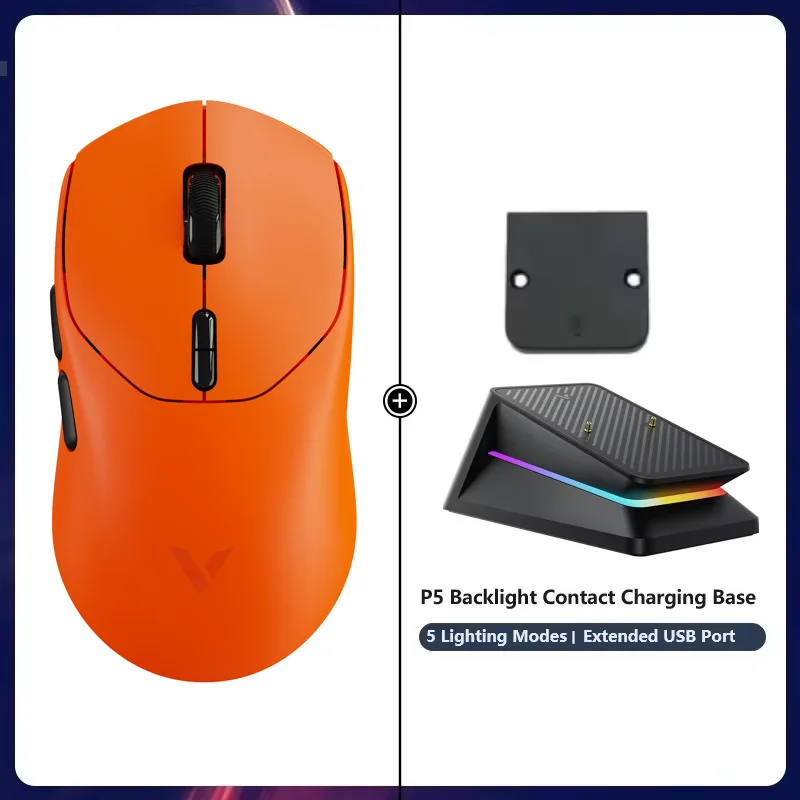 Rapoo VT1 MAX GEN-2 Wireless Gaming Mouse True 8K Wireless Polling