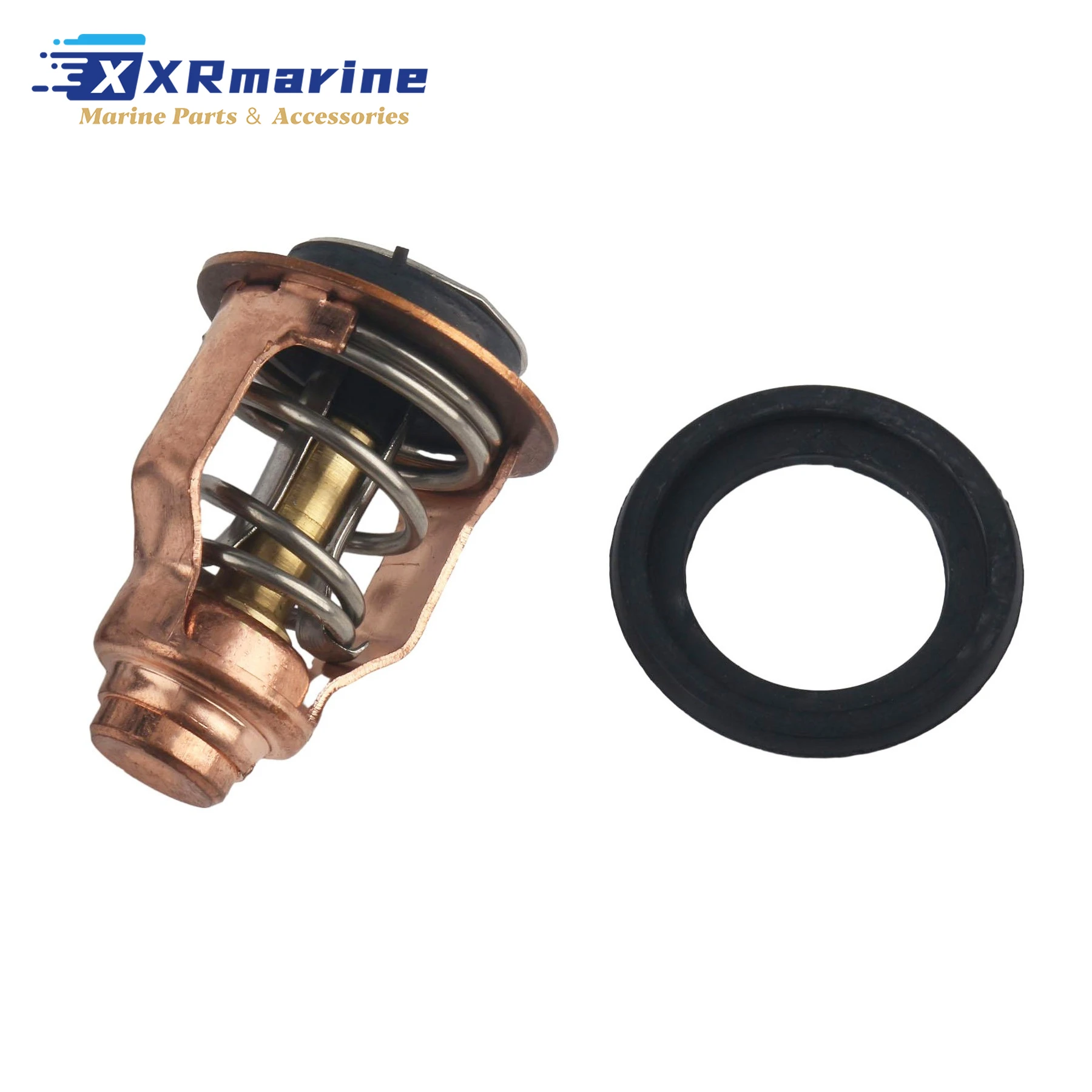 140°F 60°C Thermostat Fits for Yamaha 4 Stroke V6 4.2L F225 F250 F300 Cooling System Outboard Engines Models 6CE-12411-00