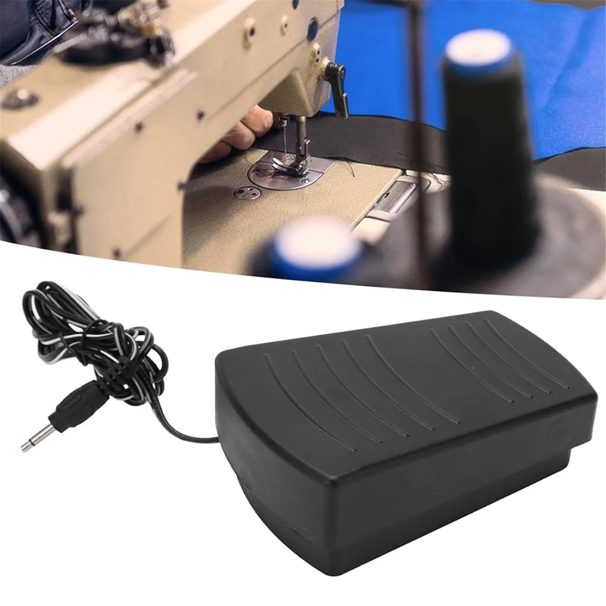 Hot Foot Operated Pedal Controller, Foot Pedal Control Switch Nonslip Pressure Control Sewing Machine Accessories