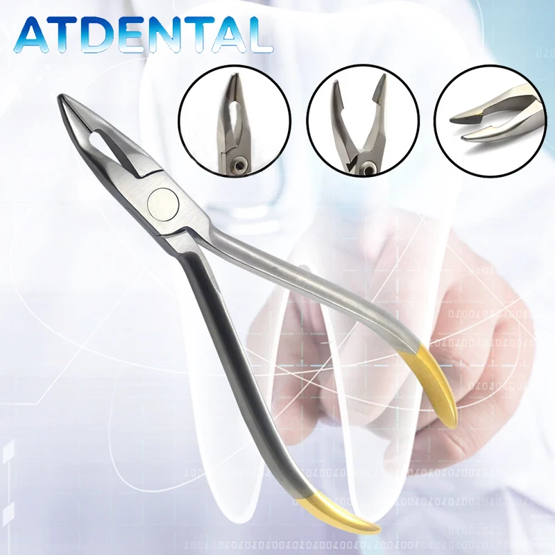 

Стоматологические ортодонтические щипцы Weingart из нержавеющей стали для позиционирования брекетов с прецизионным наконечником для использования в клинике