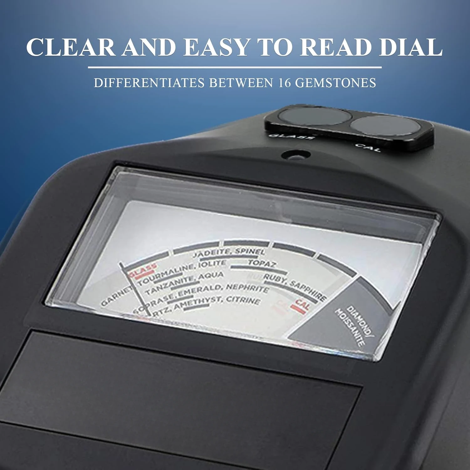 Assisted Thermal Calibration  for Identifying Diamonds/Moissanites and Common Colored Gemstones