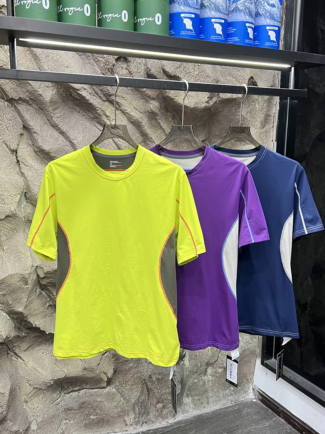 تي شيرت Outdoor Mountain Series Qui Dry ort Sve تي شيرت ثلاثي الأبعاد بتقنية Sorona تصميم صيفي للزوجين فضفاض مناسب مستدير Ne