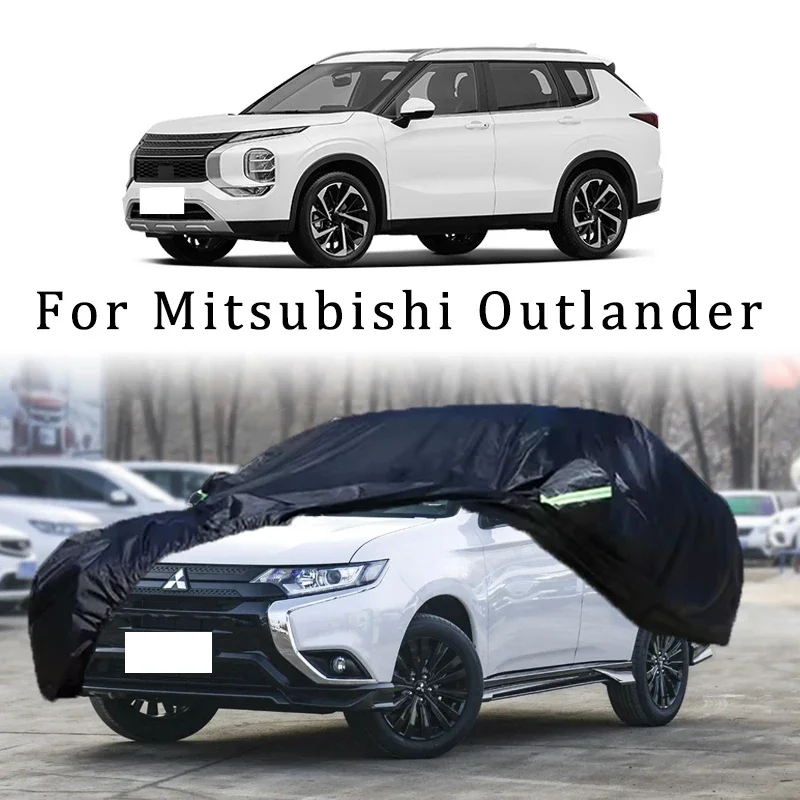 

For Mitsubishi Outlander Outdoor Protection Full Car Covers Snow Cover Sunshade Waterproof Dustproof Exterior Protection
