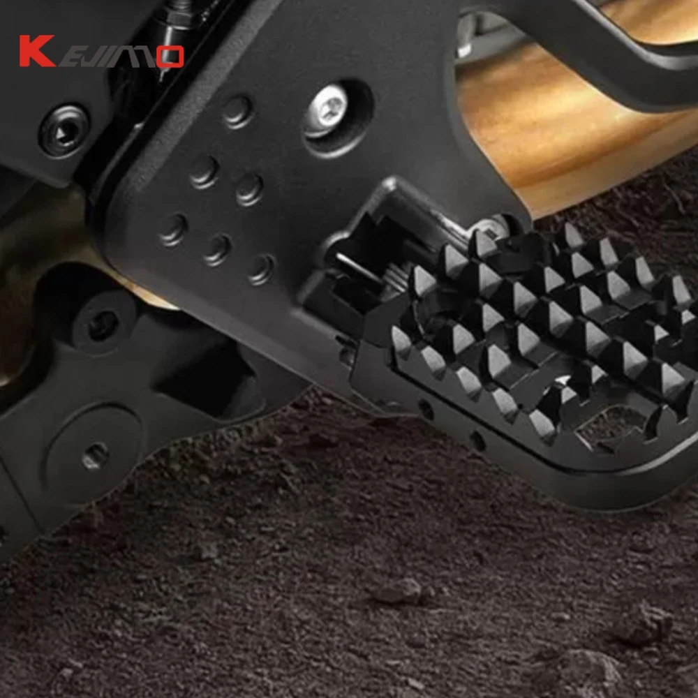 GSX250R GW250 DR300 Footrest Foot Peg Rider Wide Footpegs For Honda CB400X CB400F CM300 CB190R CBF190TR 2024 2025 Motorcycles