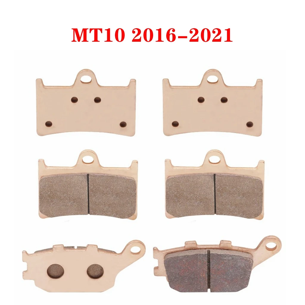 Motorcycle Brake Pads For YAMAHA MT-07 MT07 2014-2020 MT-09 MT09 2014-2020 MT-10 MT10 2016-2021 XSR700 ABS MTM 690-U 2016-2020