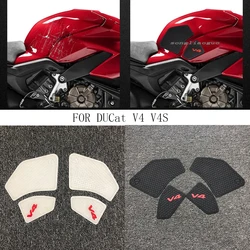 For Ducati V4 Panigale V4S Streetfighter V4 S 2018 2019 2020 2021 2022 Fuel Tank Grip Pads Knee Traction