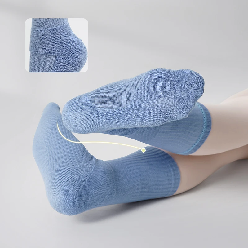 여성 및 남성용 논슬립 댄스 양말, 성인용 모던 발레 연습용 그립 풋드 타이츠 요가 크루 양말