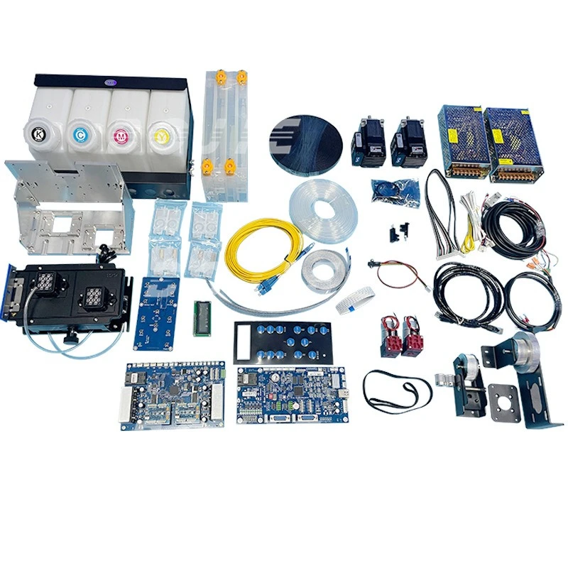 

Hansen i3200 dual nozzle control sleeve board DTF heat transfer photo UV mesh belt machine network port version kit