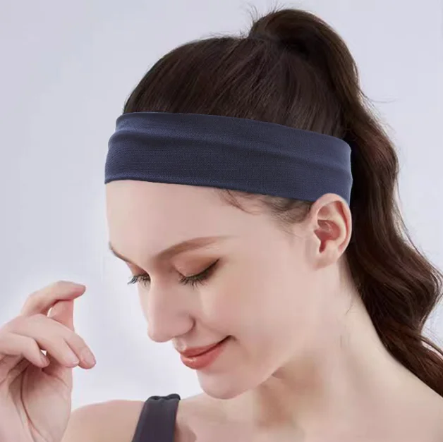 3/10/15 -Pack Solid Color Headbands, Stretchable Sweat Absorbing Headwraps for Sports Yoga Workout, Fashion Hair Accessories image 2