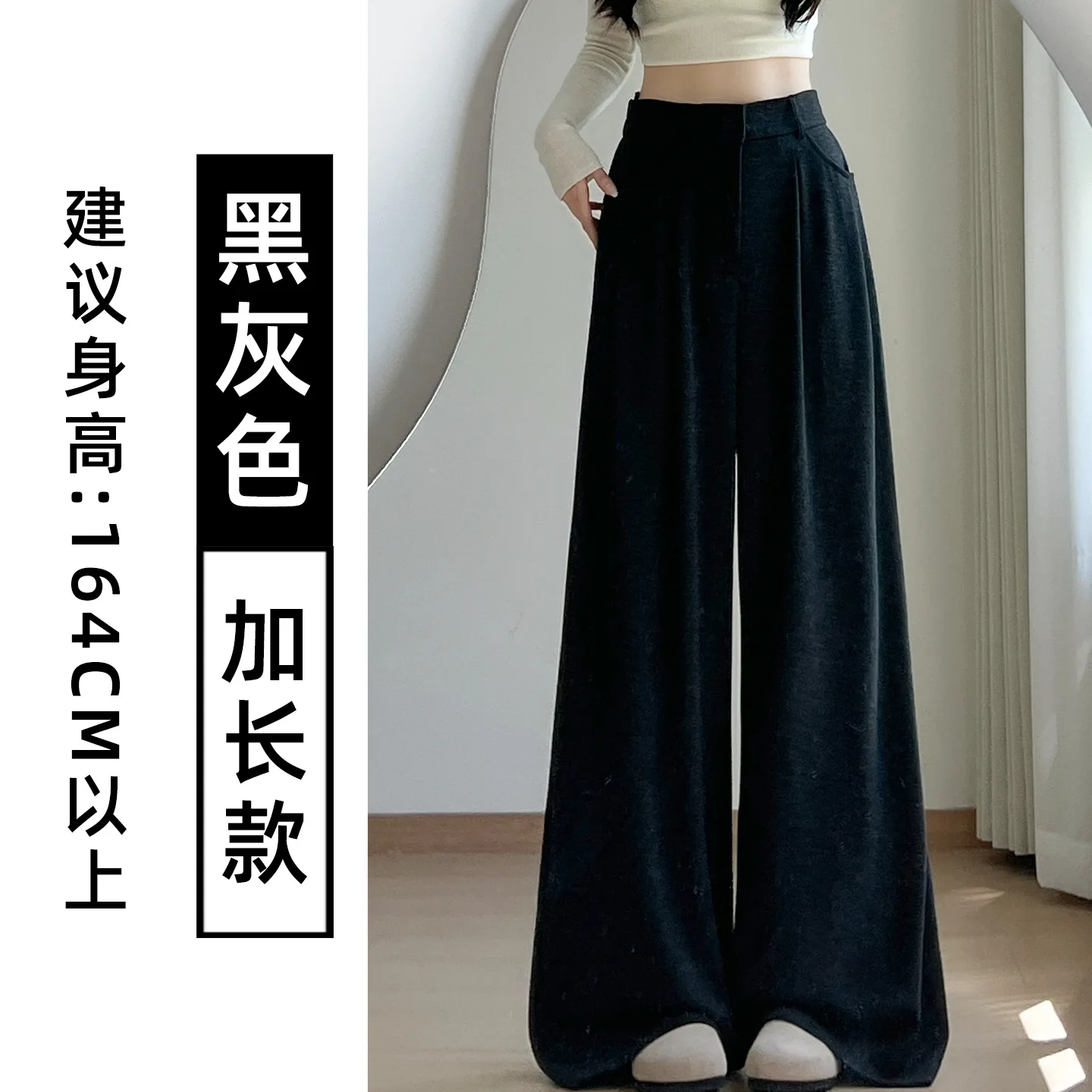 بنطال ذو قصة أرجل واسعة للمرأة الحضرية الصيف المرقعة واسعة أرجل الخيزران والقطن الطبقات التجفيف السريع الربط اللف متطابقة الهواء الرجعية