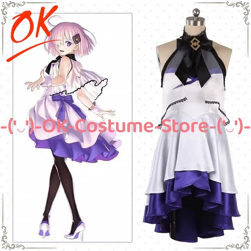 

[Индивидуальный размер] Костюм для косплея Fate/Grand Order Waltz 5th Anniversary Mash Kyrielight, платье для Хэллоуина, карнавала, вечеринки, униформа