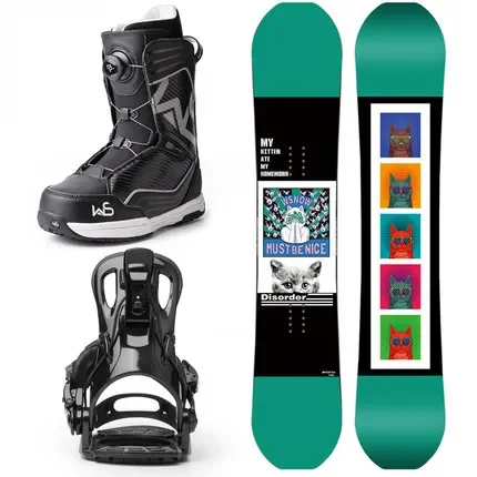 2024 Hot Sale All Mountain Snowboard Set Made in China for Custom Snowboard