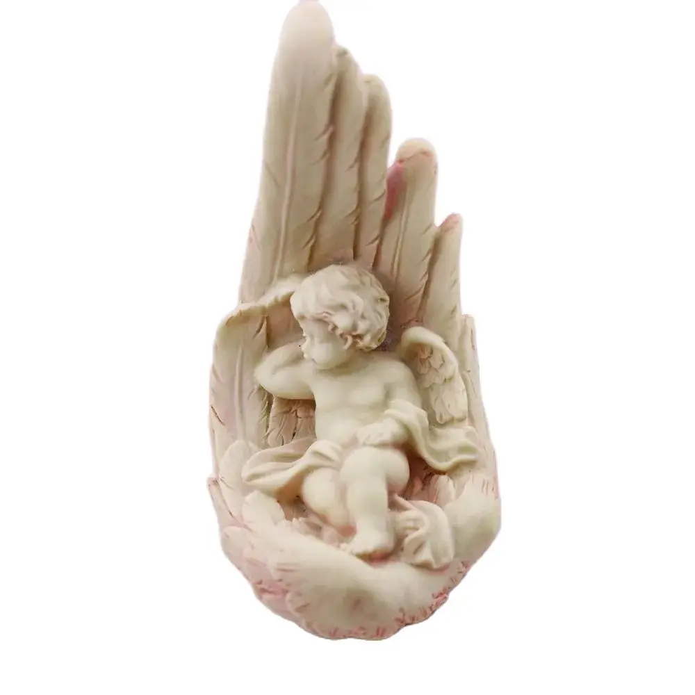 

3D крылья ангела, силиконовая форма для украшения торта, шоколадные конфеты, сахарная выпечка, смола, гипсовая свеча, инструмент «сделай сам»