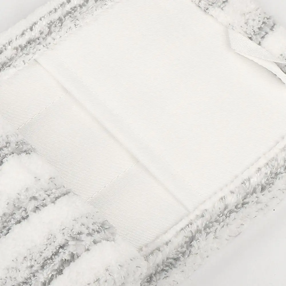 3PCS Machine Washable Flat Mop Replacement Cloth High Absorption Dry and Wet Use Dual-Use Mop Head Thickened Lint-Free