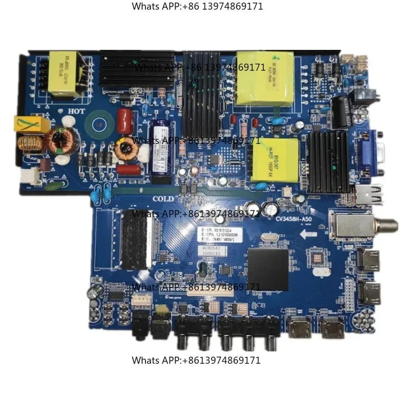 CV3458H-A50    Power supply motherboard backlight three in one TV drive board Multiple specifications