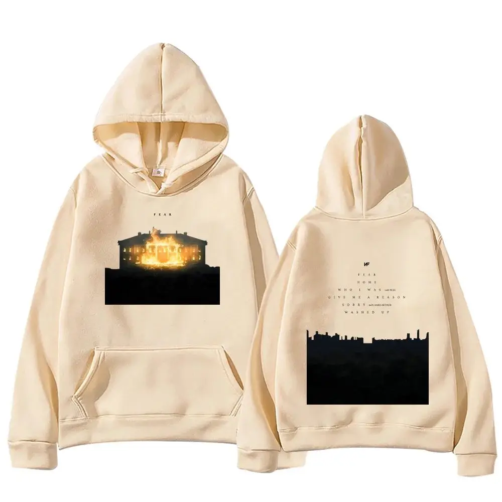 Hip Pop Y2k Hoodies Harajuku Fashion Street Wear Print Sweatshirt NF Fear New Pattern Album Hoodie 2026 Autumn Winter Unisex