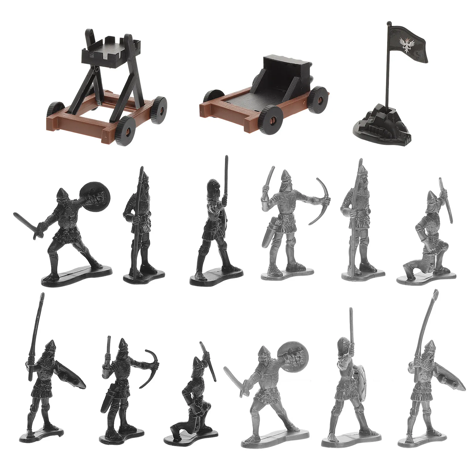 

1Set Military Equipment Simulation Decor Retro Soldier Desktop Ornament Realistic Lifelike Rustic Study Living Room Decoration