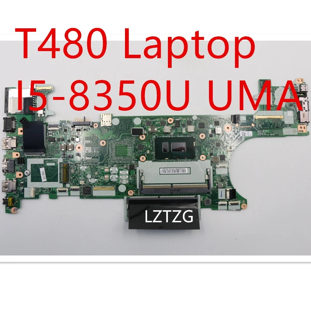 Motherboard untuk Lenovo ThinkPad T480 Laptop Mainboard I5-8350U UMA 01YU859 01YR336