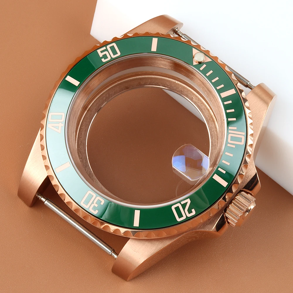caja-de-reloj-sub-gmt-en-oro-rosa-nh35-de-acero-inoxidable-solido-con-cristal-de-zafiro-compatible-con-movimientos-nh35-nh36-nh38-nh34-caja-de-buceo