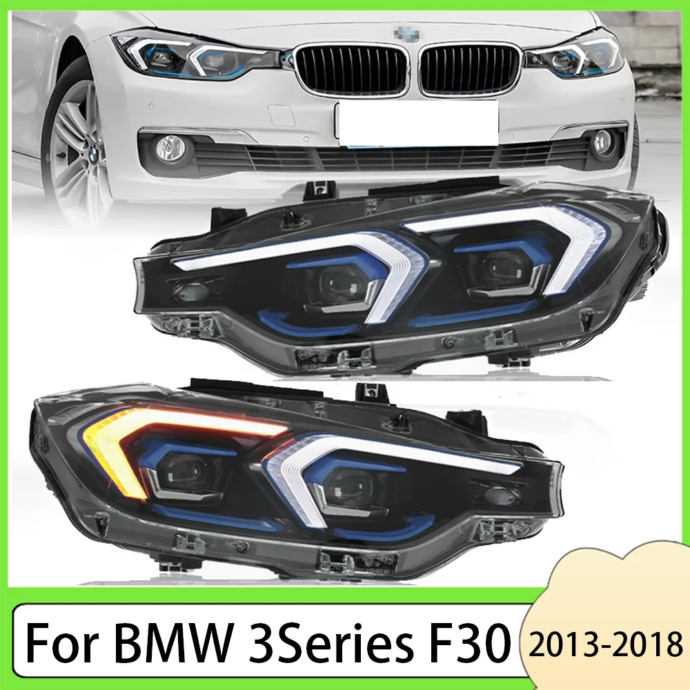 

LED Headlamps for BMW 3 Series M3 F30 F35 2013-2018 Auto Accessories Front Turn Signal Plug and Play Headlights Assembly