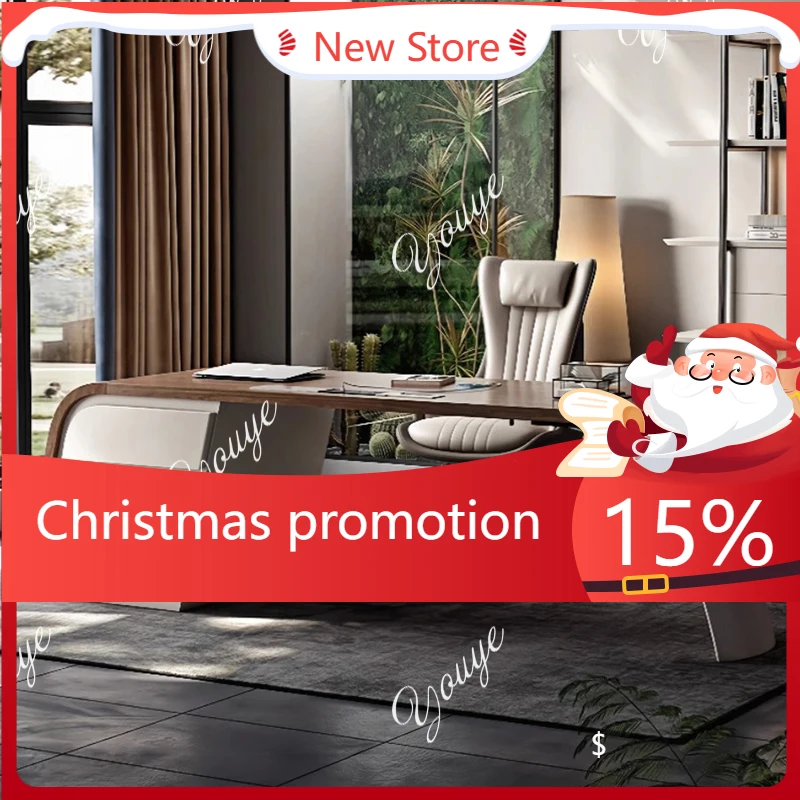 

G-SX стол в стиле ретро, кабинет, домашний офис, компьютерный стол, письменный стол, светильник, роскошный современный простой стол из массива дерева