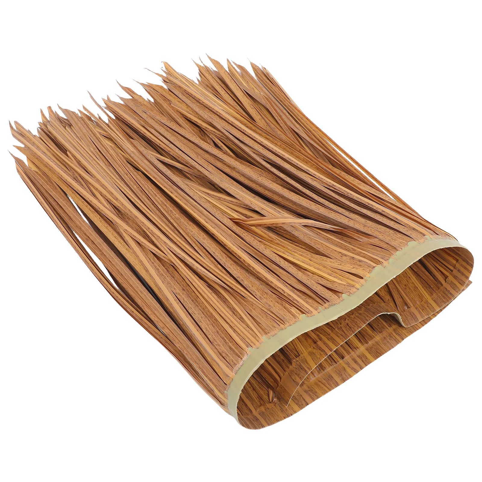 Artificial Thatched Roof Synthetic Straw Mat Durable Weatherproof Faux Grass Roof for Park Pavilion Decoration