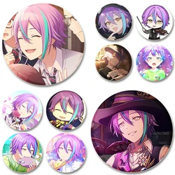 Kamishiro Rui Brooches Music Game Cosplay Badge Handmade Plastic Cute Enamel Pins for Backpack Clothes Jewelry Accessories Gifts
